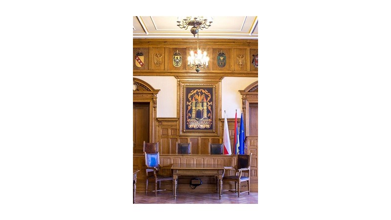 Sala Sesyjna cieszyńskiego ratusza. Zdj.: Wojciech Wandzel